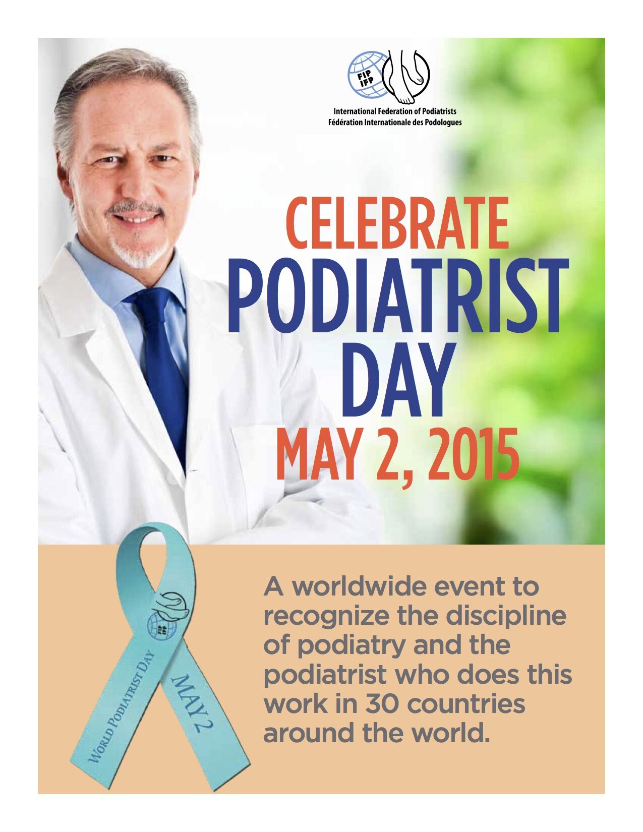Podiatrist day poster